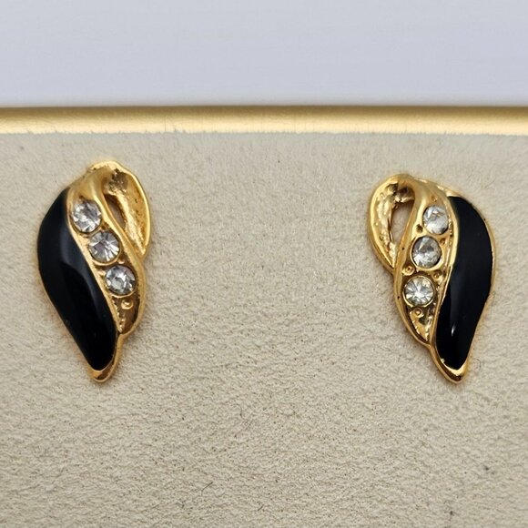 Vtg Brooch & Earrings Bassett Hound Dog 70s Classy Elegant Statement Jewelry Set - Picture 14 of 16